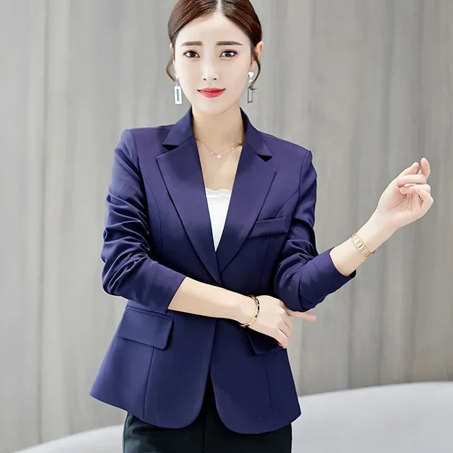 Blazer Feminino de Algodão Para o Inverno - Max