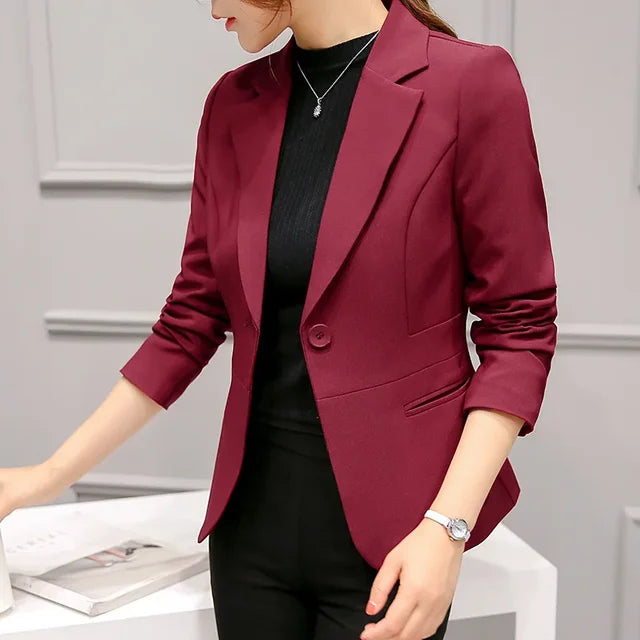 Blazer Feminino de Algodão Para o Inverno - Max