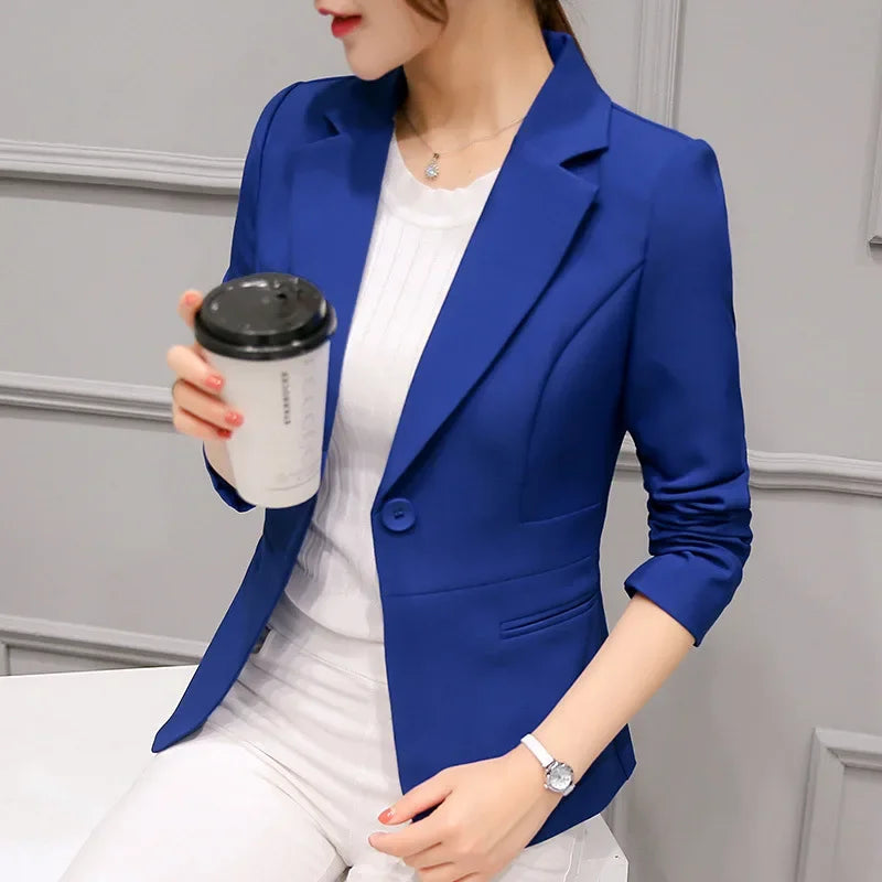 Blazer Feminino de Algodão Para o Inverno - Max