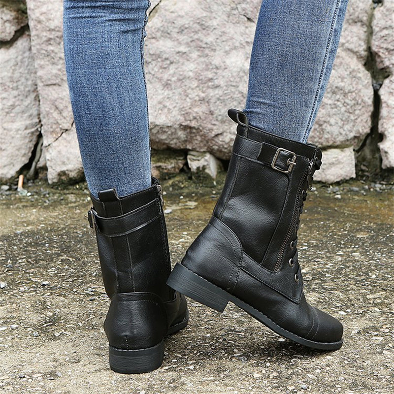 Bota Feminina de Inverno em Couro Legítimo - Vanguard