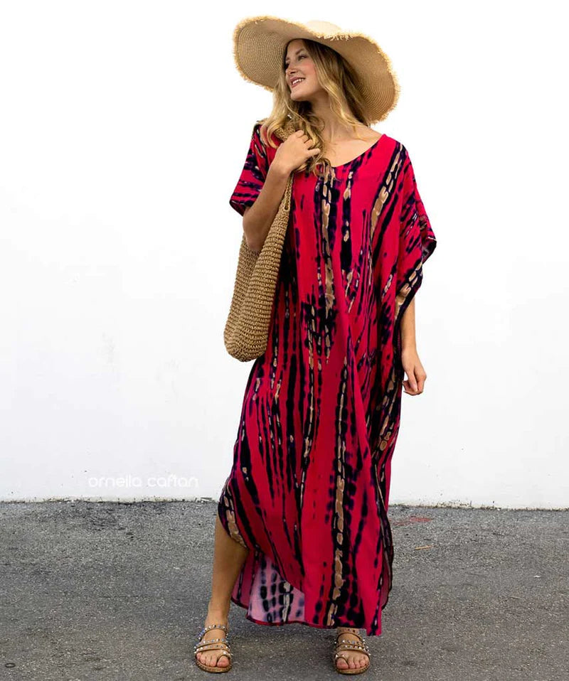 Vestido Feminino Soltinho e Fresquinho - Caftan