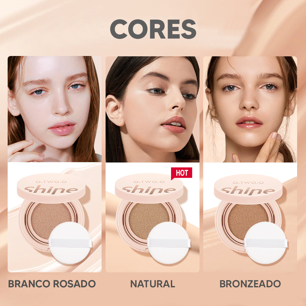 Base de Maquiagem Otwoo Shine: Ilumine Sua Beleza Natural