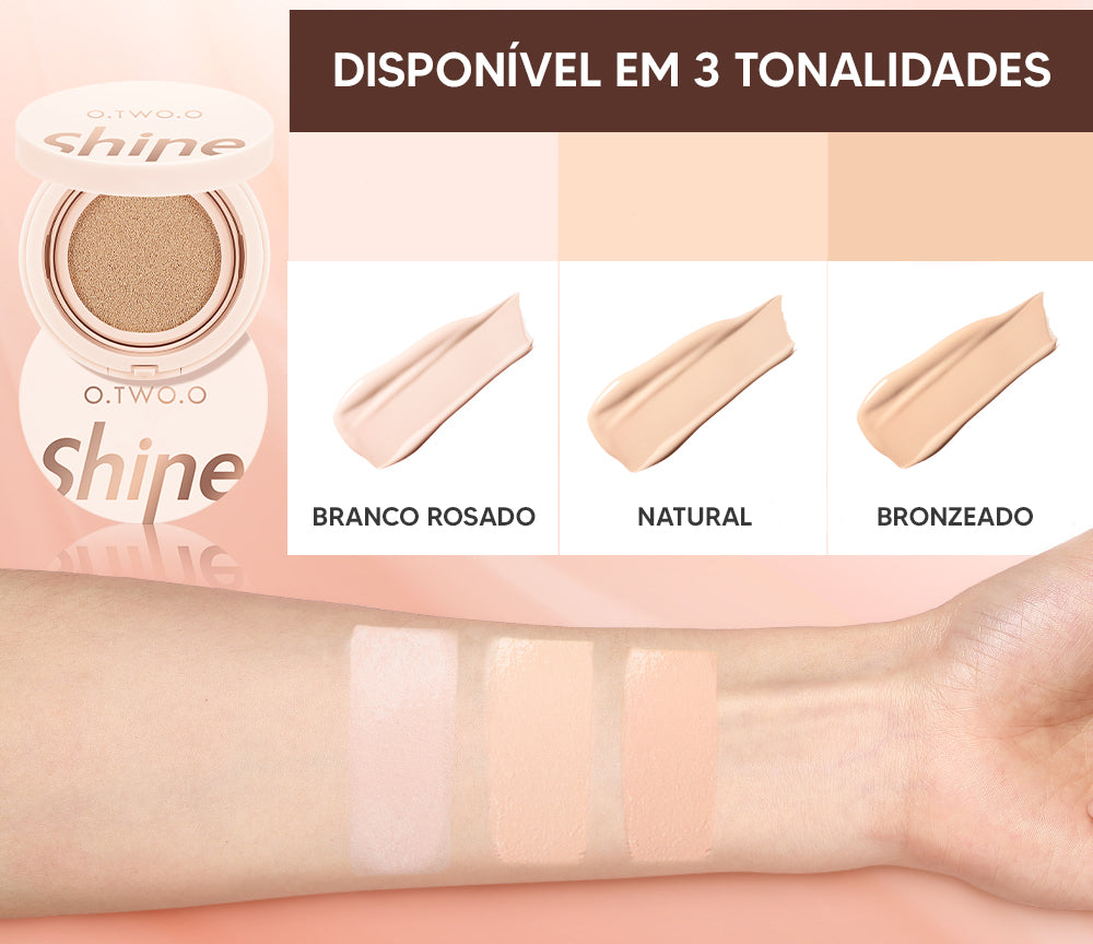 Base de Maquiagem Otwoo Shine: Ilumine Sua Beleza Natural