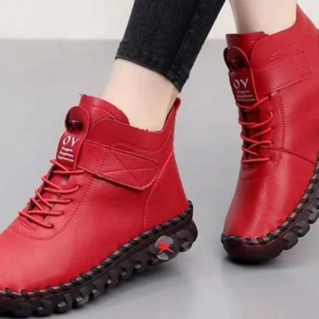 Bota Feminina de Inverno em Couro Legitimo - Morganna