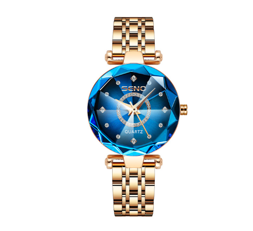 Relógio Feminino Luxuoso - SENO Diamante Luxo
