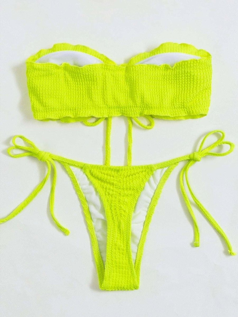 Biquíni BeachWear - LUV Mulher - PR017 - Biquíni BeachWear - Laranja - P -