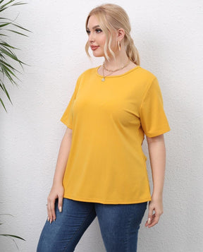 Blusa Knit - LUV Mulher - IV065 - Blusa Knit - Amarelo - XG -