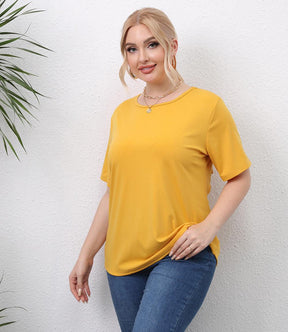 Blusa Knit - LUV Mulher - IV065 - Blusa Knit - Amarelo - XG -