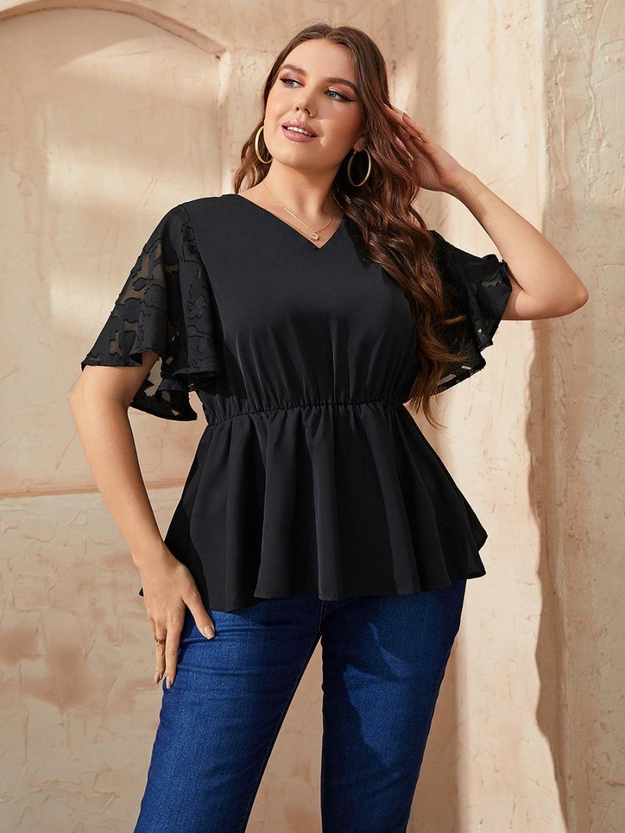 Blusa Monte - LUV Mulher - IV072 - Blusa Monte - Preto - XG -