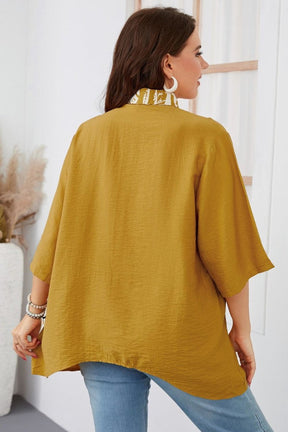 Blusa Turn - LUV Mulher - IV092 - Blusa Turn - Amarelo - XG -