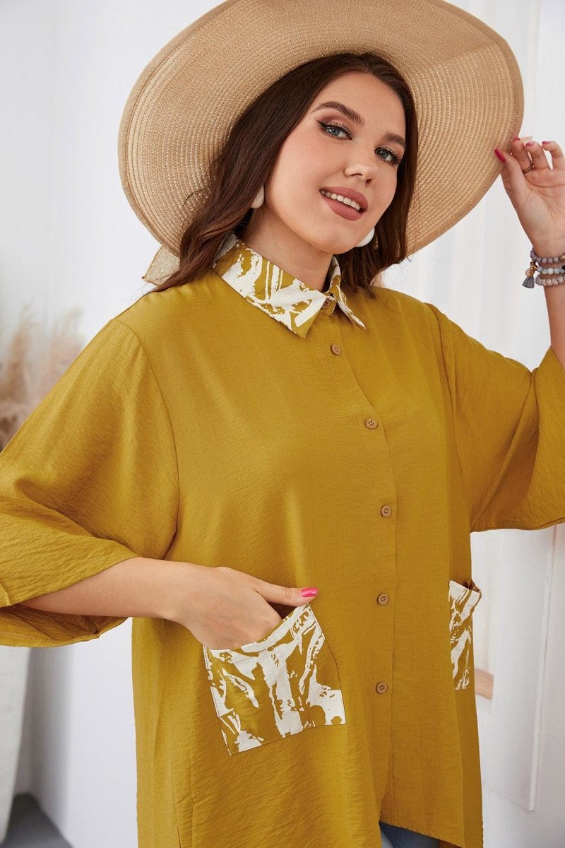 Blusa Turn - LUV Mulher - IV092 - Blusa Turn - Amarelo - XG -