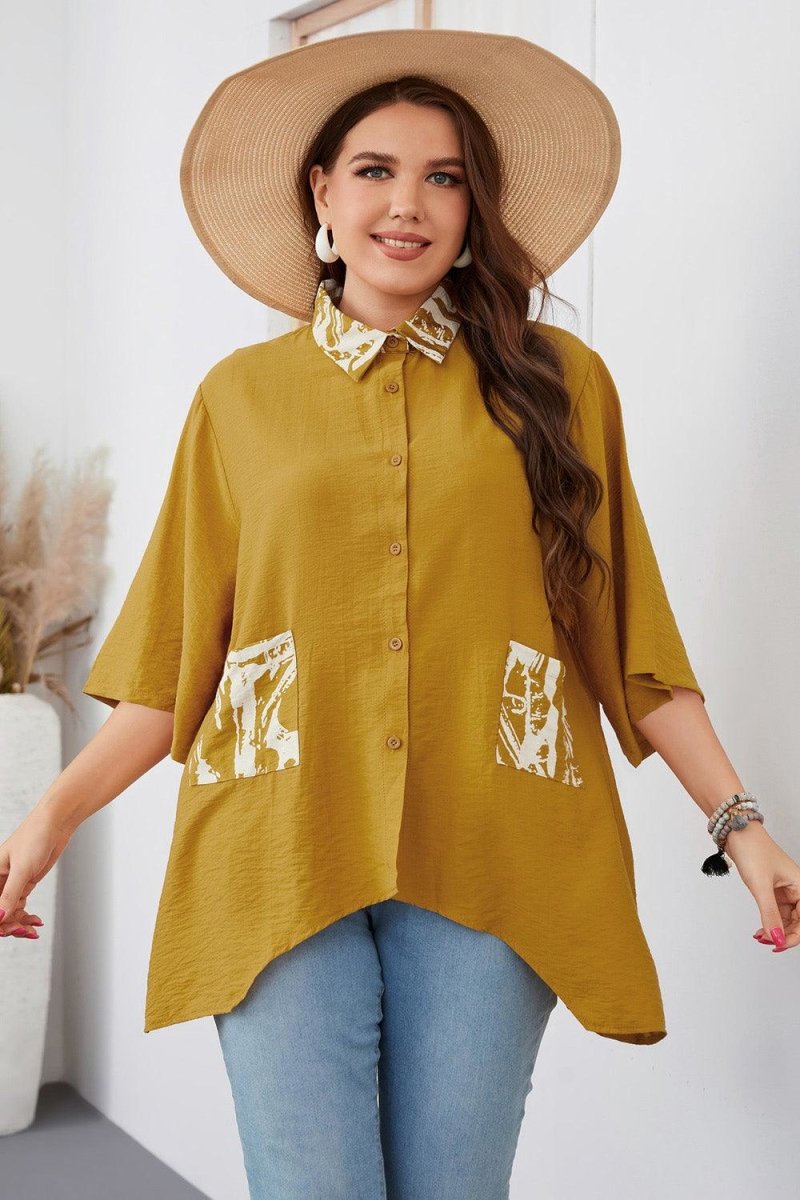 Blusa Turn - LUV Mulher - IV092 - Blusa Turn - Amarelo - XG -