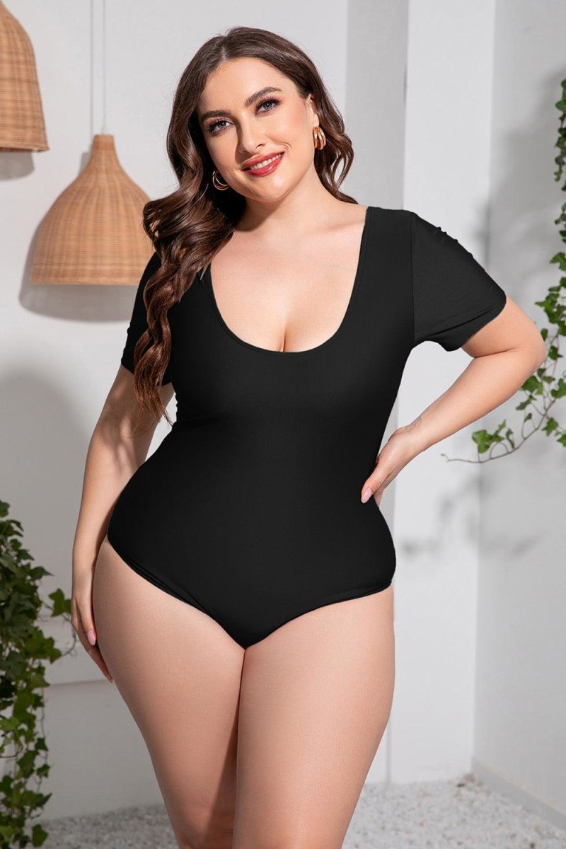 Body Nice - LUV Mulher - IV100 - Body Nice - Preto - 2XG -