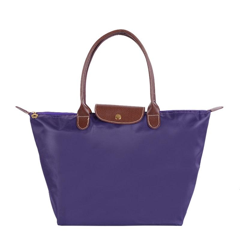 Bolsa Longchamp - Qualidade Premium Versátil e Espaçosa - LUV Mulher - BS003 - Bolsa - Long Champ - Roxo - P - 30cm -