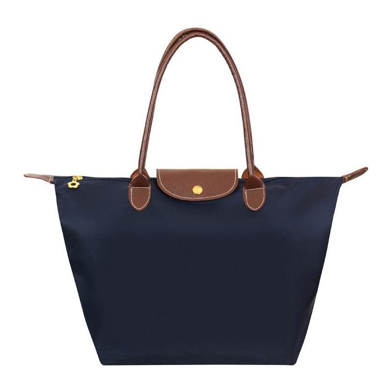 Bolsa Longchamp - Qualidade Premium Versátil e Espaçosa - LUV Mulher - BS003 - Bolsa - Long Champ - Azul Marinho - P - 30cm -