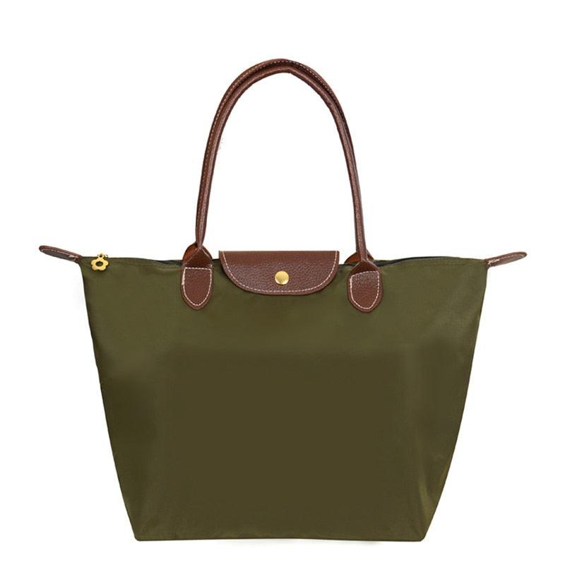 Bolsa Longchamp - Qualidade Premium Versátil e Espaçosa - LUV Mulher - Bolsa - Long Champ - Verde Exercito - P - 30cm -