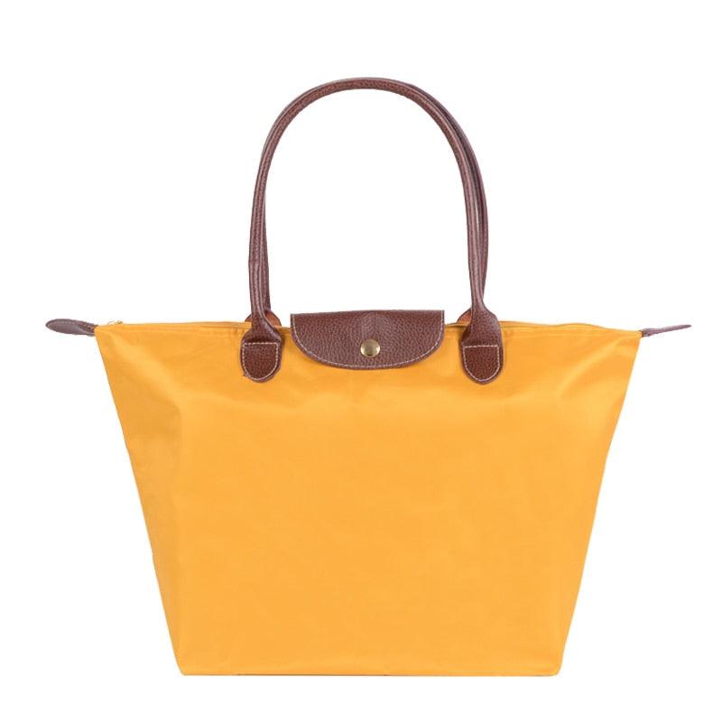 Bolsa Longchamp - Qualidade Premium Versátil e Espaçosa - LUV Mulher - BS003 - Bolsa - Long Champ - Amarelo - P - 30cm -