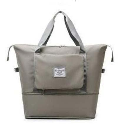 Bolsa Smart Bag Para Viagens e Dia a Dia - 100% a Prova D'água - LUV Mulher - BS008 - Bolsa Smart Bag Para Viagens e Dia a Dia - 100% a Prova D'água - Cinza - -