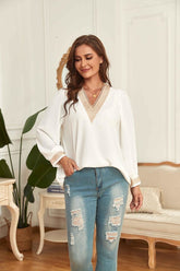 Camisa Whie - LUV Mulher - LF037 - Camisa Whie - Branco - XG -