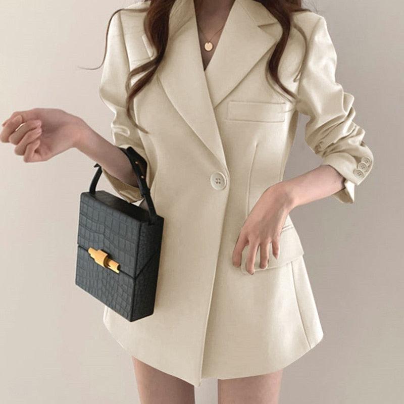 Casaco Trench Coat - LUV Mulher - IV012 - Casaco Trench Coat - Creme - P -