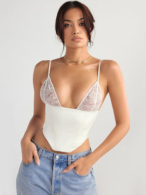 Cropped Tank - LUV Mulher - LF079 - Cropped Tank - Branco - PP -