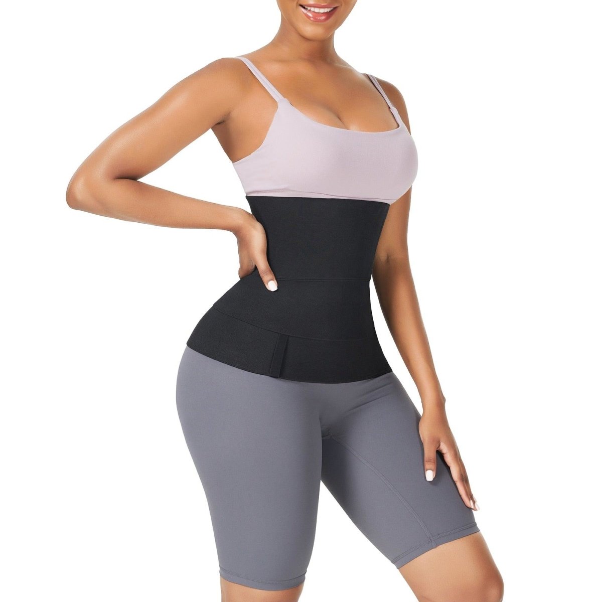 Easy Shaper - Cinta Modeladora - LUV Mulher - MD008 - Easy Shaper - Cinta Modeladora - Preto - -