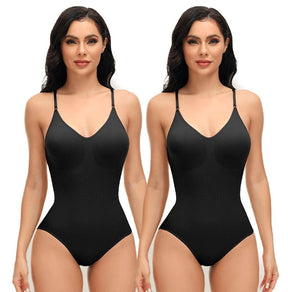 Perfect Shaper - Body Modelador Para o Dia a Dia - LUV Mulher - MD021 - Perfect Shaper - Body Modelador Para o Dia a Dia - Preto+Preto - P -