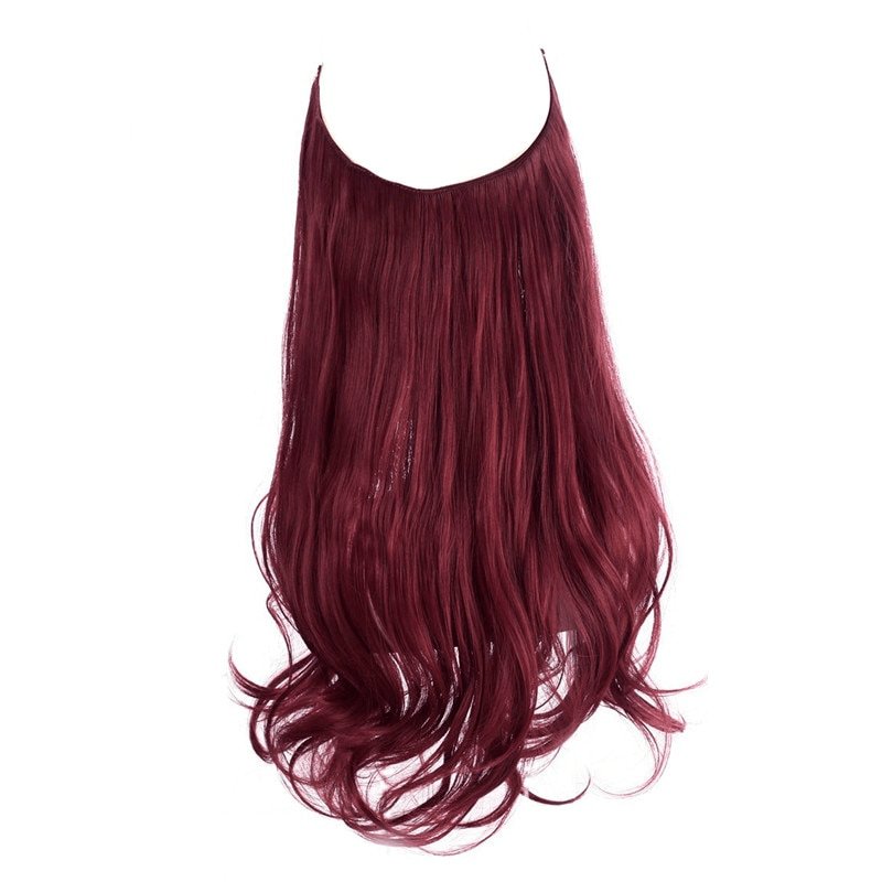 Secret Hair - Extensor de Cabelos - LUV Mulher - CB004 - Secret Hair - Extensor de Cabelos - Vinho - 35 cm -