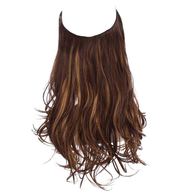 Secret Hair - Extensor de Cabelos - LUV Mulher - CB004 - Secret Hair - Extensor de Cabelos - Marrom Castanho - 35 cm -