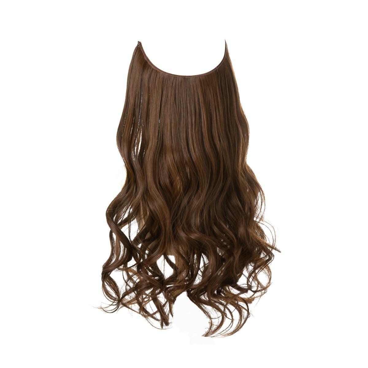 Secret Hair - Extensor de Cabelos - LUV Mulher - CB004 - Secret Hair - Extensor de Cabelos - Marrom Claro - 35 cm -