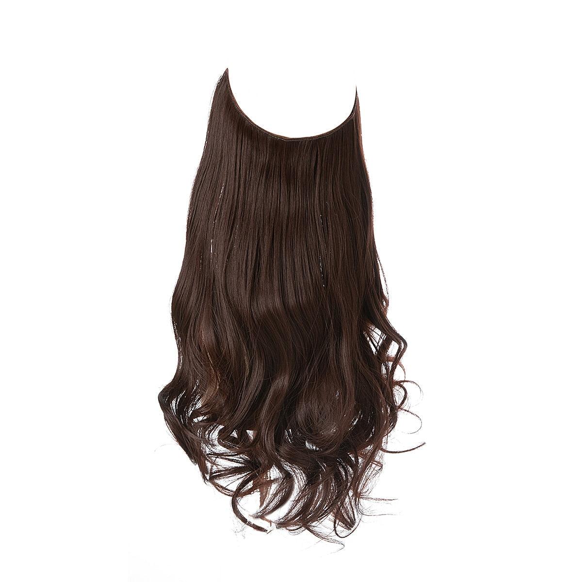Secret Hair - Extensor de Cabelos - LUV Mulher - CB004 - Secret Hair - Extensor de Cabelos - Castanho Escuro - 35 cm -