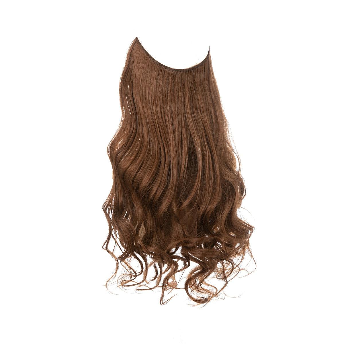 Secret Hair - Extensor de Cabelos - LUV Mulher - CB004 - Secret Hair - Extensor de Cabelos - Marrom Escuro - 35 cm -