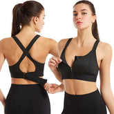 Sutiã Top Fitness - Conforto para a sua Atividade Física - LUV Mulher - FT019 - Sutiã Top Fitness - Conforto para a sua Atividade Física - Preto - P -