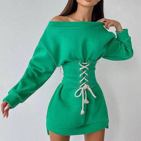 Vestido Beverly - LUV Mulher - IV045 - Vestido Beverly - Verde - P -