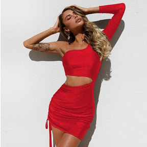 Vestido Laura - LUV Mulher - VD012 - Vestido Laura - Vermelho - P -